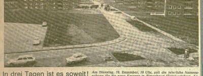 Zeitungsartikel zur Namensgebung der Sachsenwald-Kaserne (1970)