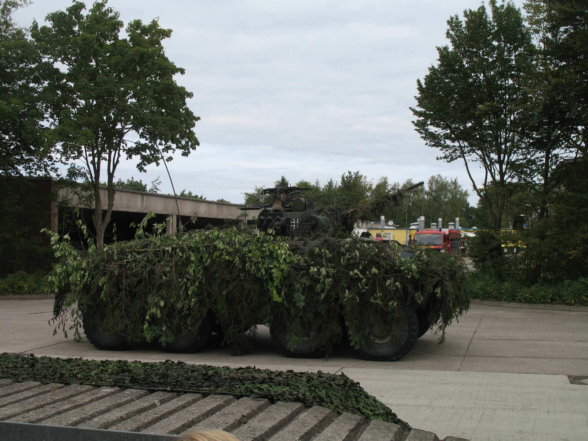 Spähpanzer Luchs vom AufklBtl6 in der Rettberg Kaserne in Eutin