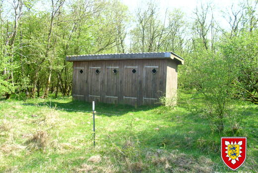 Toilettenhäuschen am ehemaligen StOÜbPl Schäferhaus